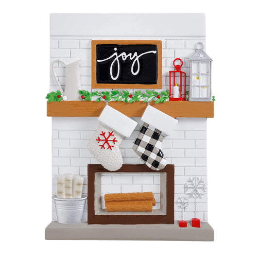 Table Topper Fire Place family- 2 TO 12 NAMES