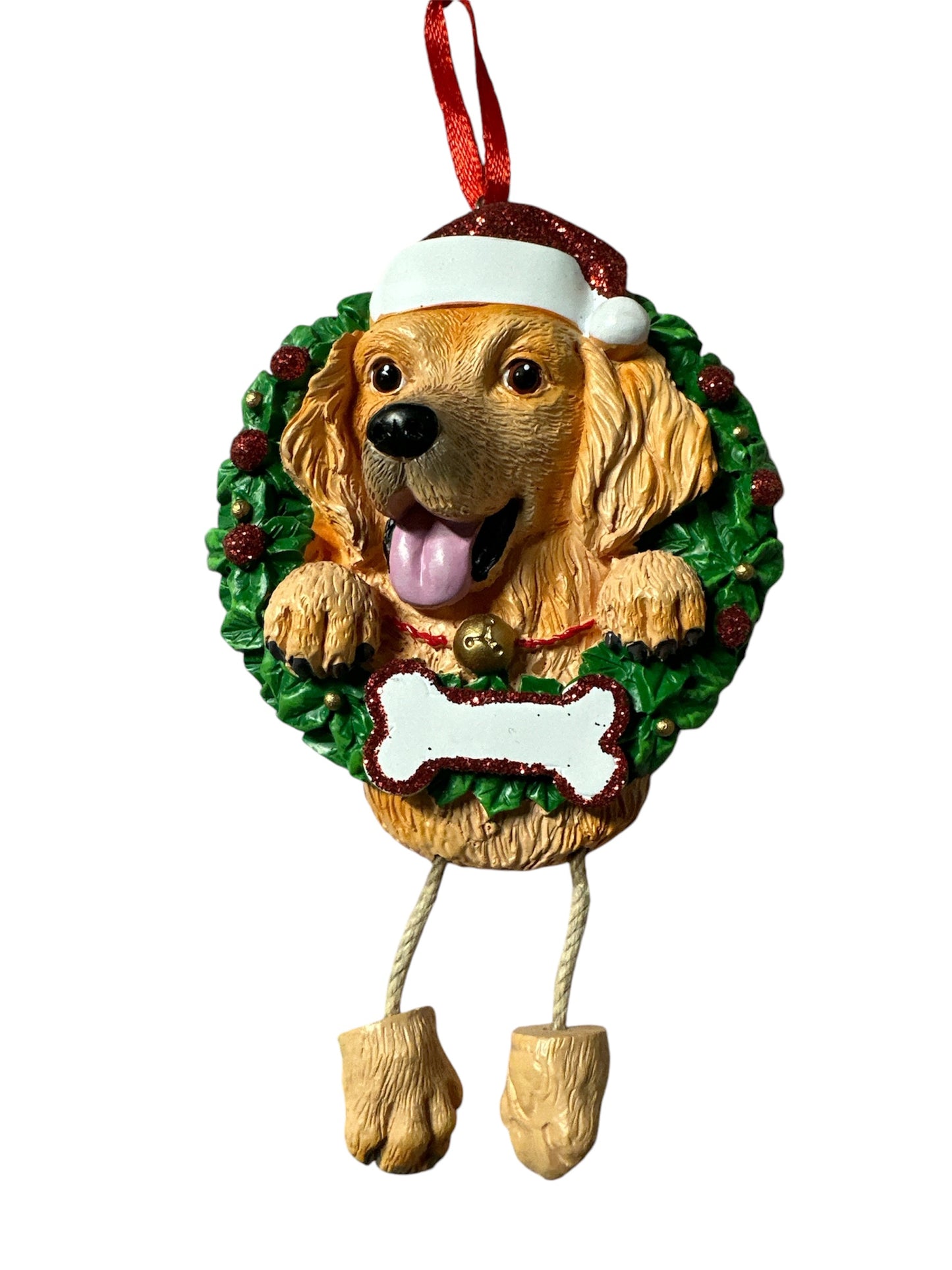 Dog ( pure breed) Golden Retriver Christmas Ornament