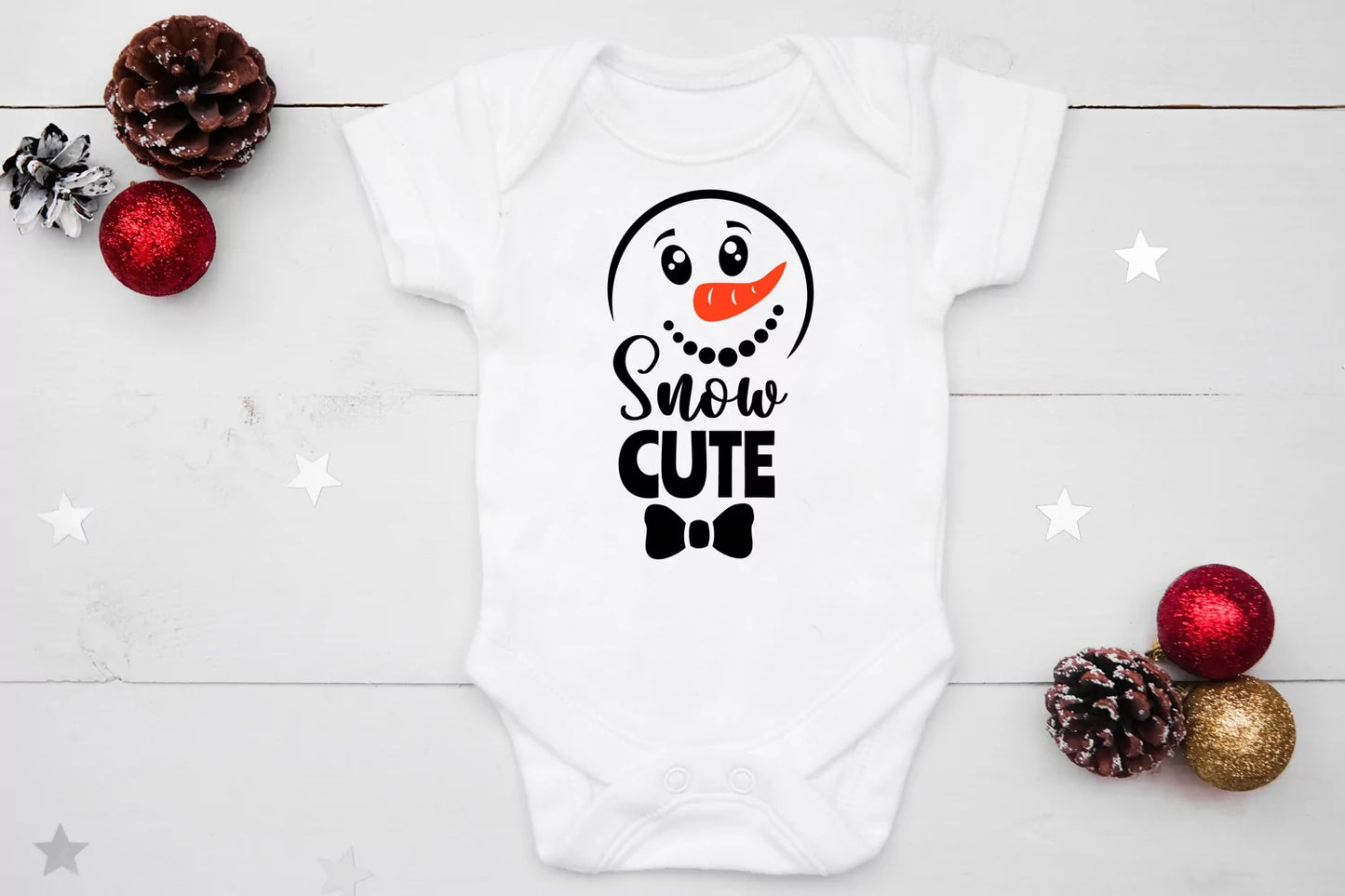 DESIGNS 1 - T-SHIRT BABY'S 1ST CHRISTMAS