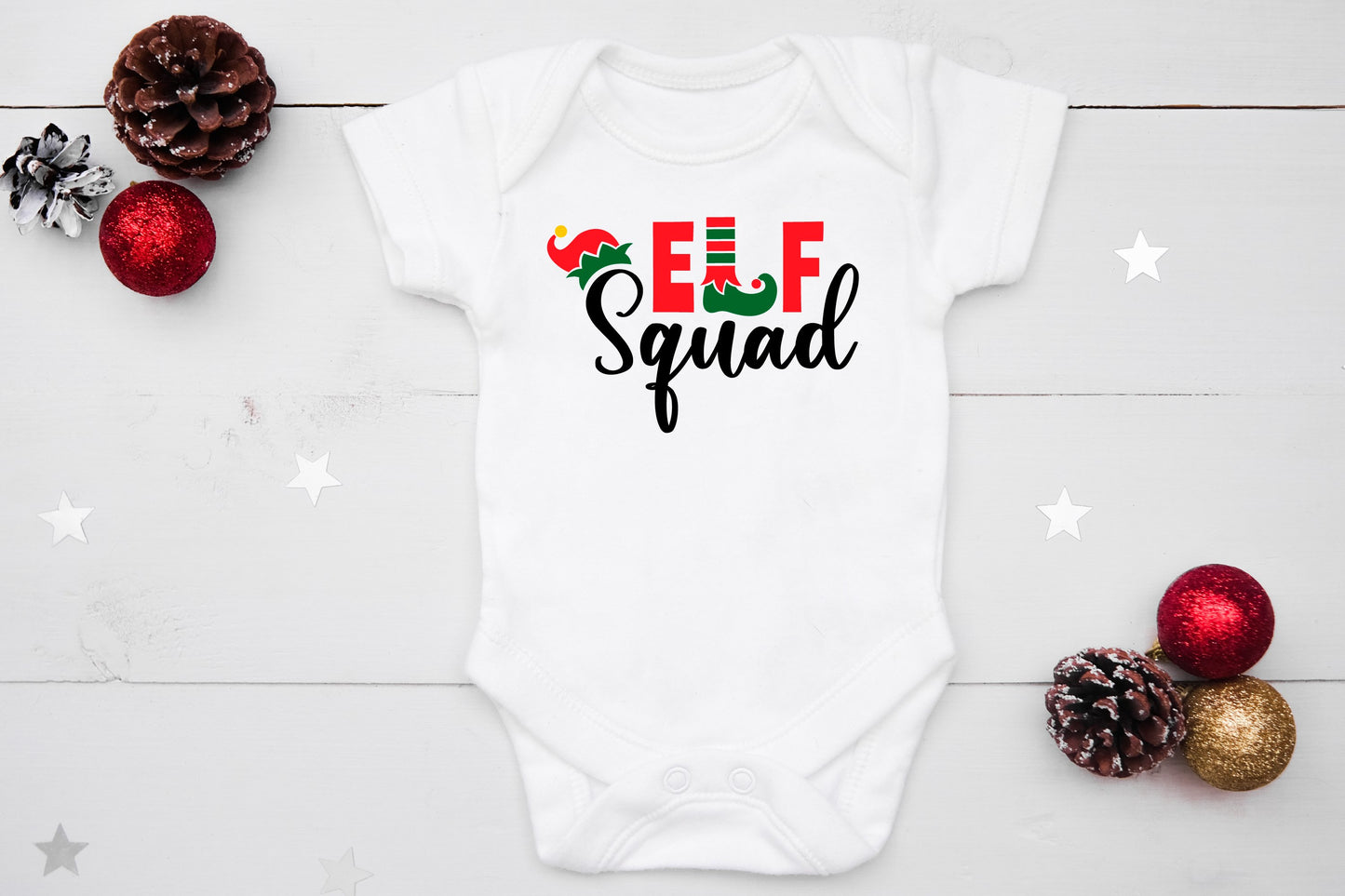 DESIGNS 1 - T-SHIRT BABY'S 1ST CHRISTMAS