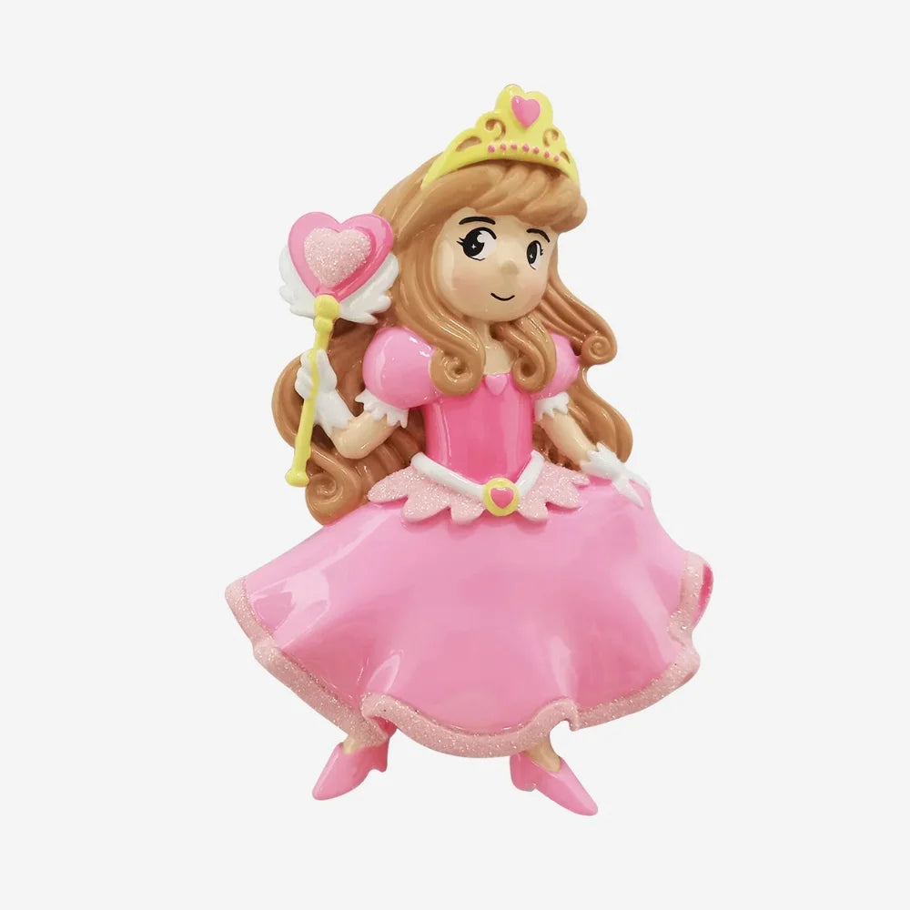 Princess Girl Christmas Ornament