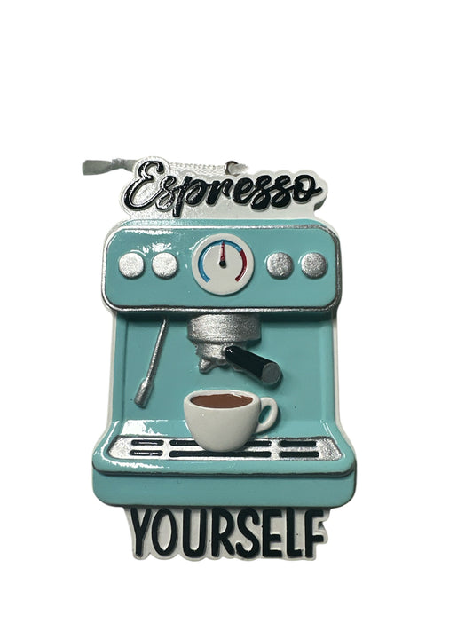 Coffee rxpress machine Christmas Ornament