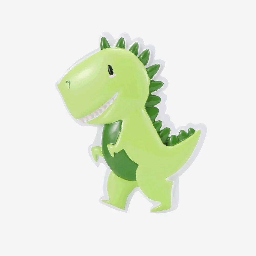 Child green Dinocorn Christmas Ornament