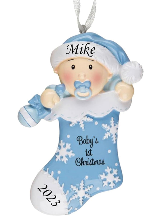 Baby'S MITTEN 1ST Christmas Ornament