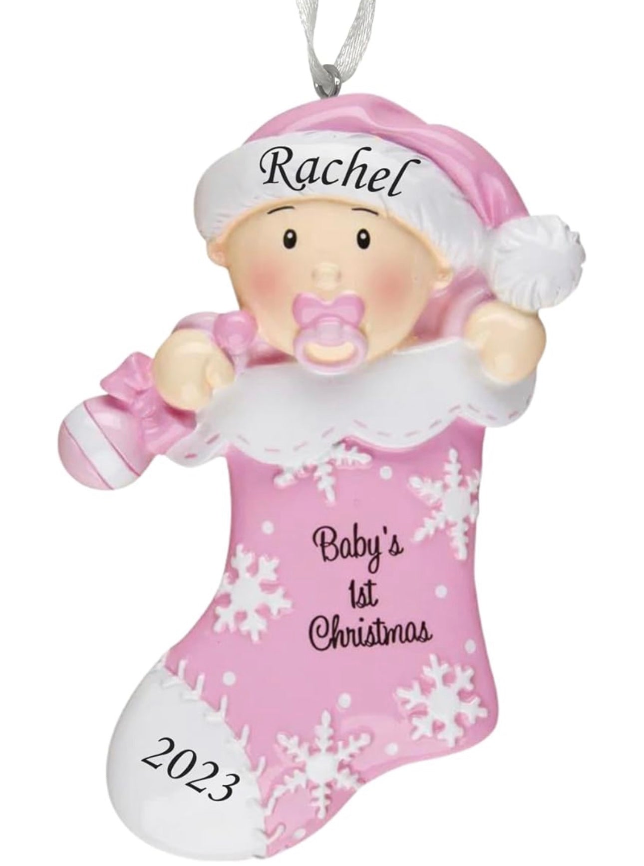 Baby'S MITTEN 1ST Christmas Ornament