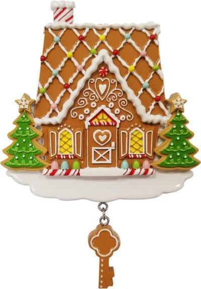 Gingerbread our first Home Christmas Ornament