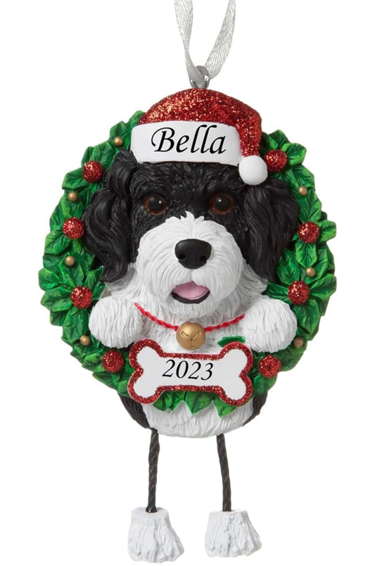 Dog ( pure breed) Portuguese water Ornament