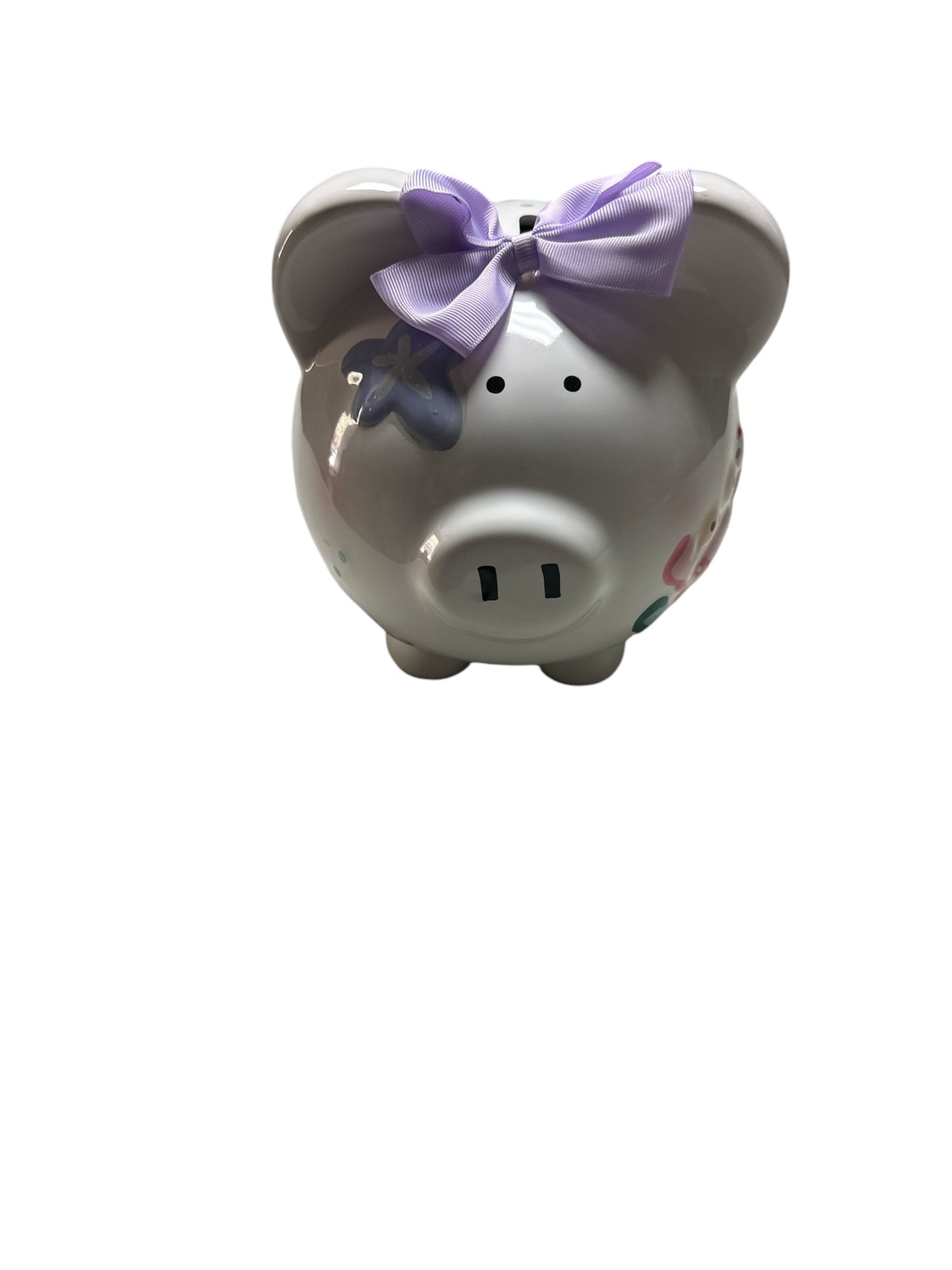 Colorfully Designed Large Piggy Bank- Mermaid Pig