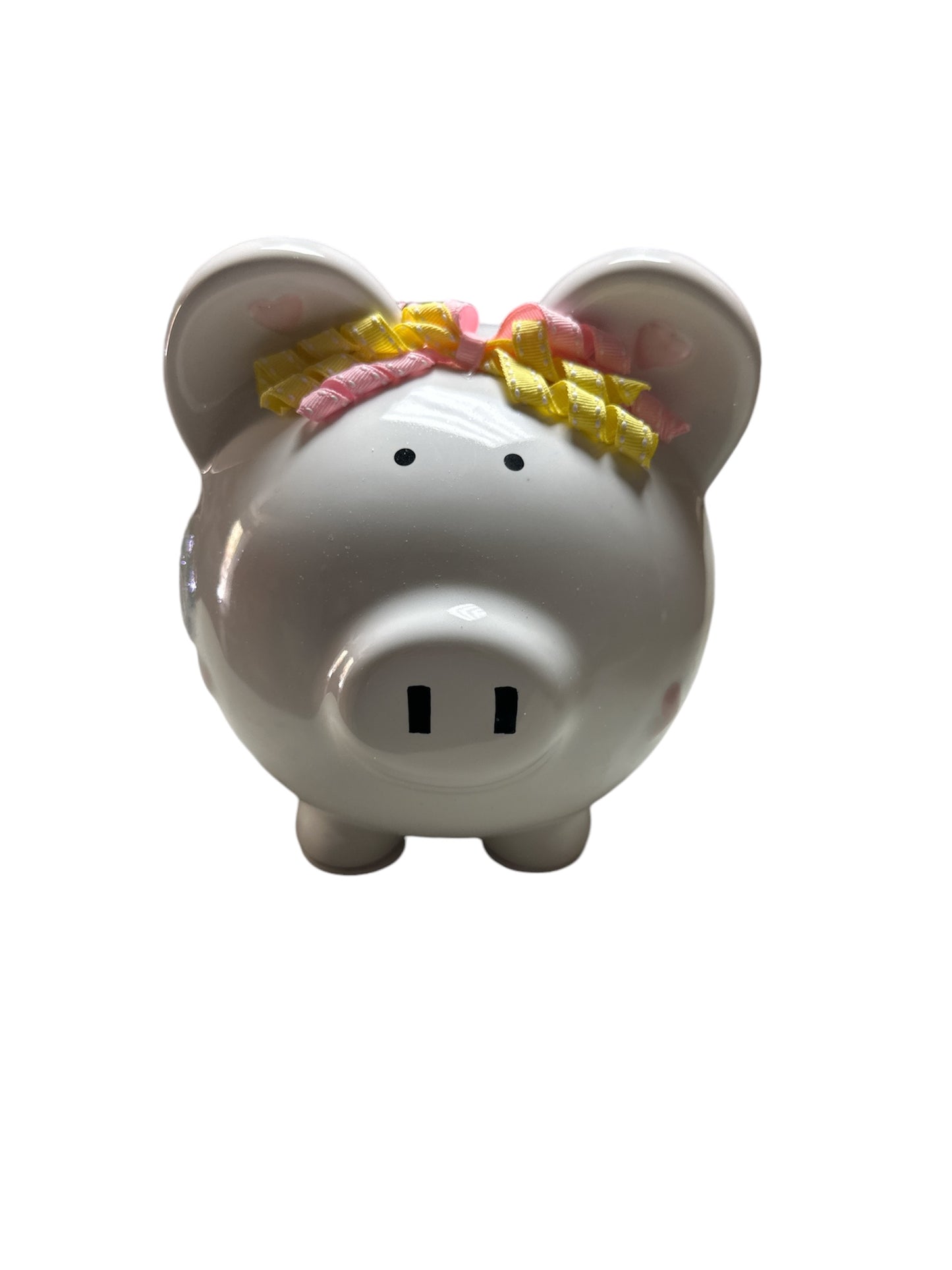 Colorfully Designed Large Piggy Bank- Unicorns and Rainbows Pig