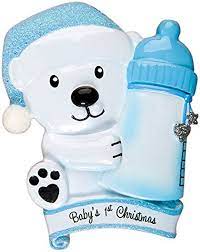 BABY'S 1ST CHRISTMAS WITH BOTTLE