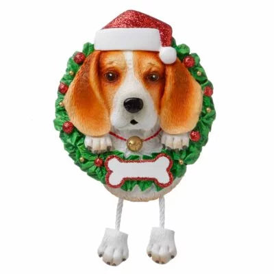 Dog ( pure breed) Beagle Christmas Ornament