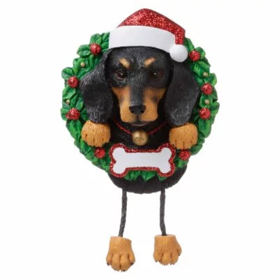 Dog ( pure breed) Dachshund Christmas Ornament