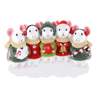 Mouse sweater Family Christmas Ornament