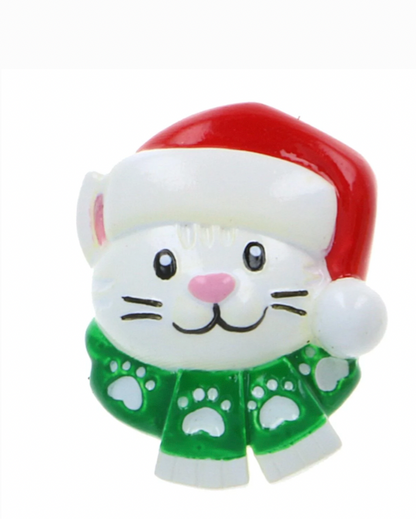 CATS WITH CHRISTMAS HATS   Add-on