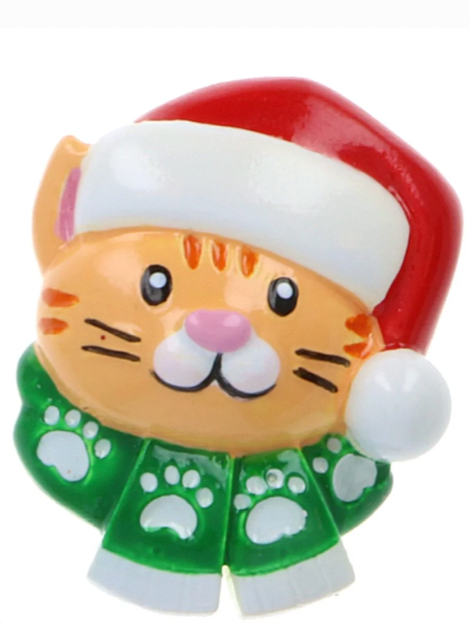 CATS WITH CHRISTMAS HATS   Add-on