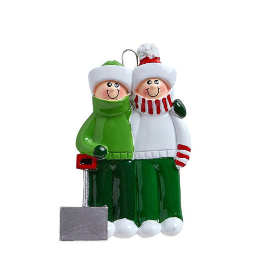 Snow Shovel Christmas Ornament