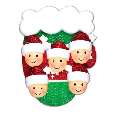 Mitten Family Christmas Ornament