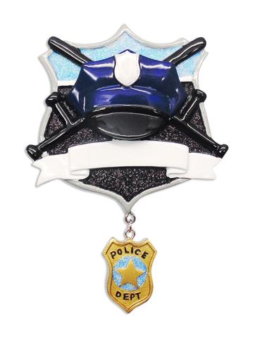 Policeman Personalized Ornament