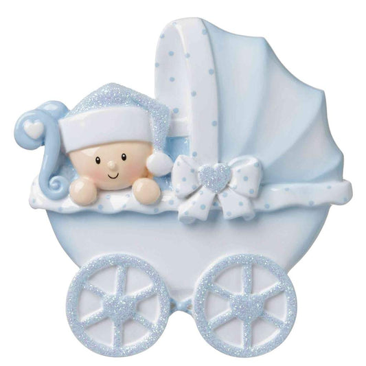 Baby Carriage Christmas Ornament