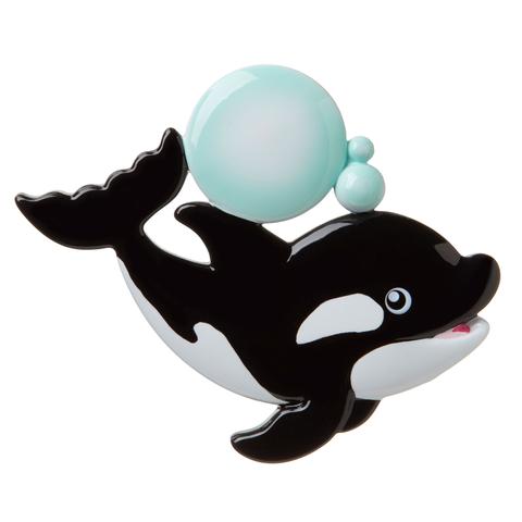 Orca Christmas Ornament