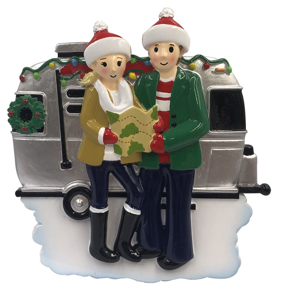 RV Family Christmas Ornament