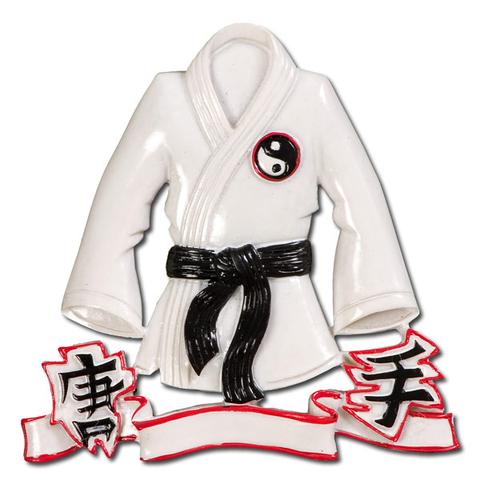 Karate Christmas Ornament