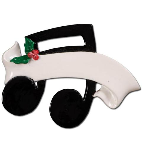 Musical Note Christmas Ornament