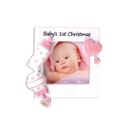 BAYBY'S 1ST CHRISTAMS- PICTURE FRAME