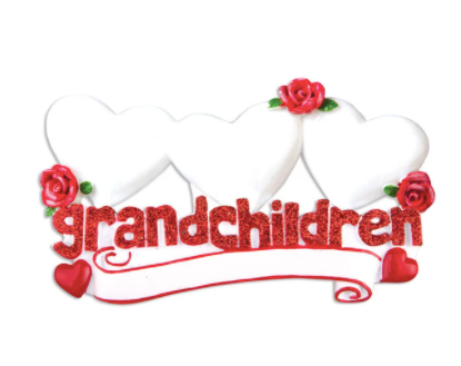 Grandchildren w/ Hearts