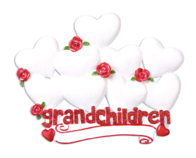 Grandchildren w/ Hearts