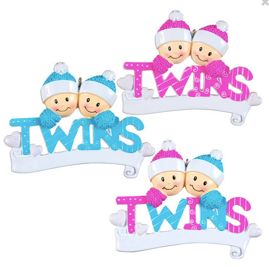 Twins Christmas Ornaments