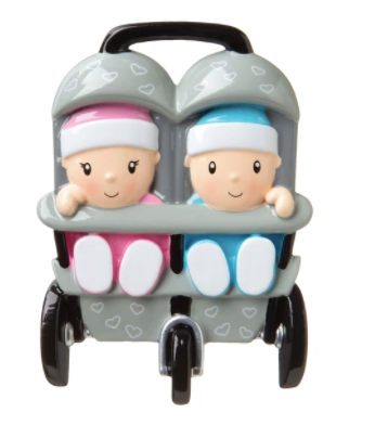 Twins in Stroller