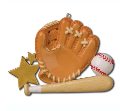 Baseball Glove Christmas Ornament