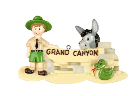 Grand Canyon Christmas Ornament