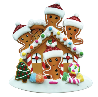 Gingerbread House Family