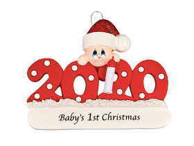 2020 Baby 1st Christmas Ornament