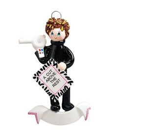 Hair Stylist Christmas Ornament