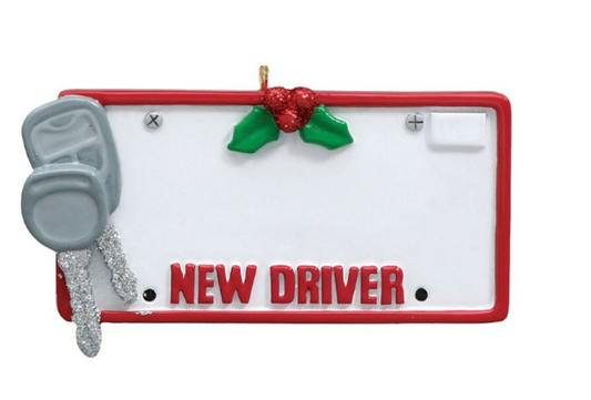 New Driver Christmas Ornament