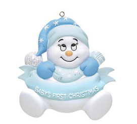 Snowman Baby 1st Christmas