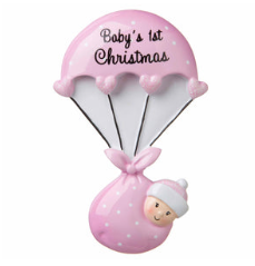 Baby 1st Christmas with Ballon