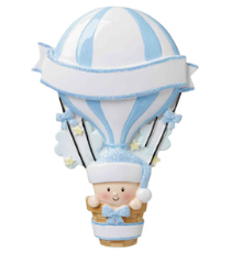 Baby Ballon Christmas Ornament