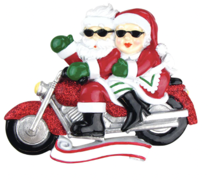 Couples - Motorcycle Mr. & Mrs. Clause