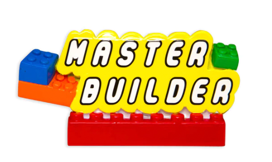 New Master Builder Christmas Ornament