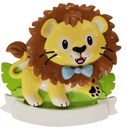 Baby's 1st Lion Christmas Ornament