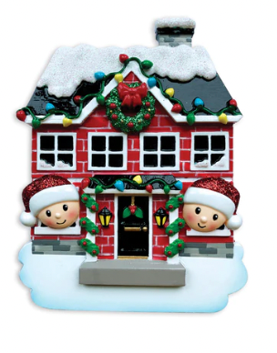 House Family Christmas Ornament