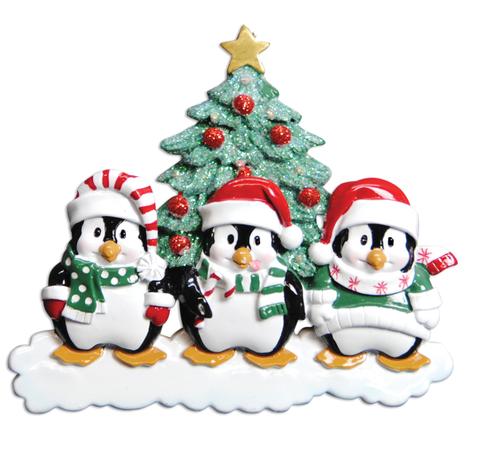 Table Top Penguin winter family