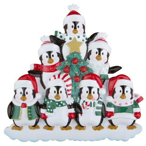 Table Top Penguin winter family