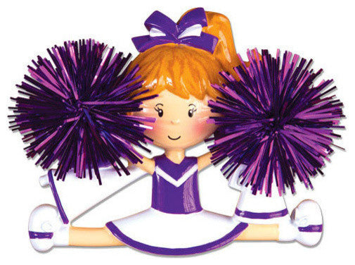 Cheer Girl Christmas Ornament