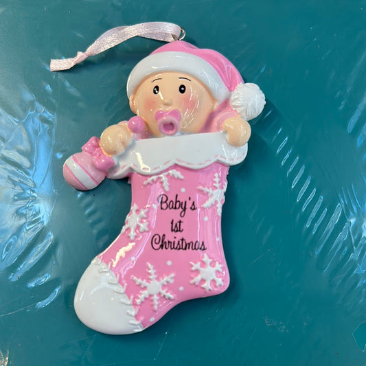 Baby Christmas ornament