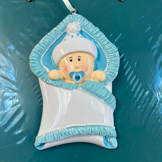 Baby Christmas ornament